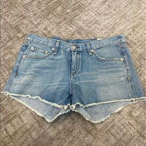 Rag and bone denim shorts (size 26)